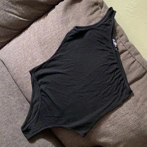 One shoulder bodysuit